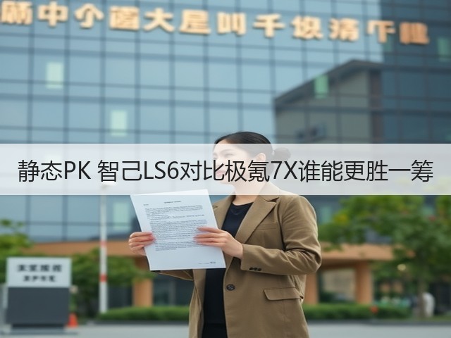 静态PK 智己LS6对比极氪7X谁能更胜一筹(图1)