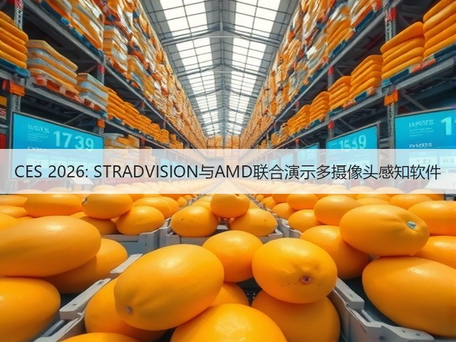 CES 2026: STRADVISION与AMD联合演示多摄像头感知软件(图3) CES 2026: STRADVISION与AMD联合演示多摄像头感知软件(图3)