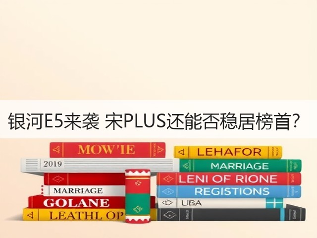 银河E5来袭 宋PLUS还能否稳居榜首？(图2)