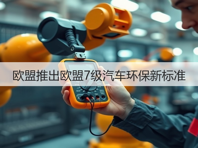 欧盟推出欧盟7级汽车环保新标准