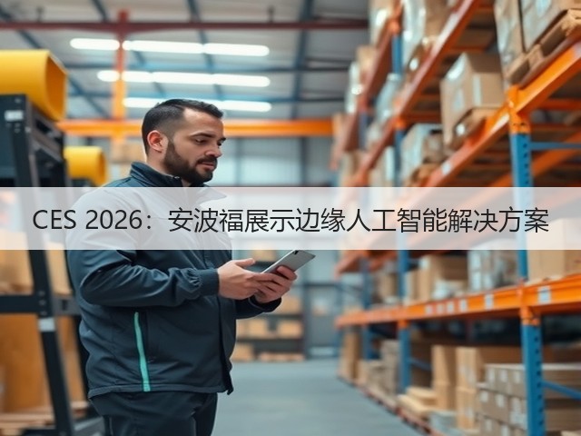 CES 2026:安波福展示边缘人工智能解决方案(图2) CES 2026:安波福展示边缘人工智能解决方案(图2)