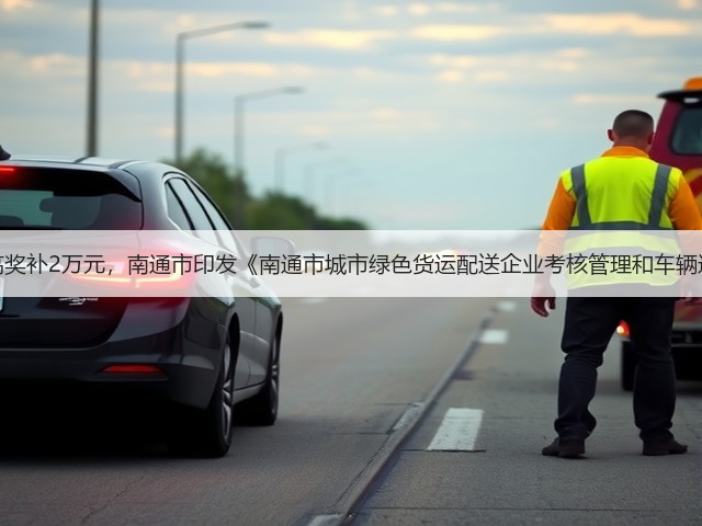 每年度每车最高奖补2万元,南通市印发《南通市城市绿色货运配送企业考核管理和车辆运营奖补方案》(图2) 每年度每车最高奖补2万元,南通市印发《南通市城市绿色货运配送企业考核管理和车辆运营奖补方案》(图2)