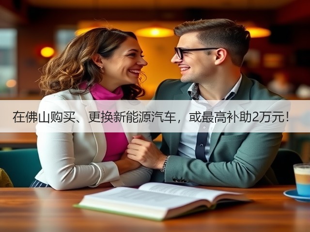在佛山购买、更换新能源汽车，或最高补助2万元！(图1)