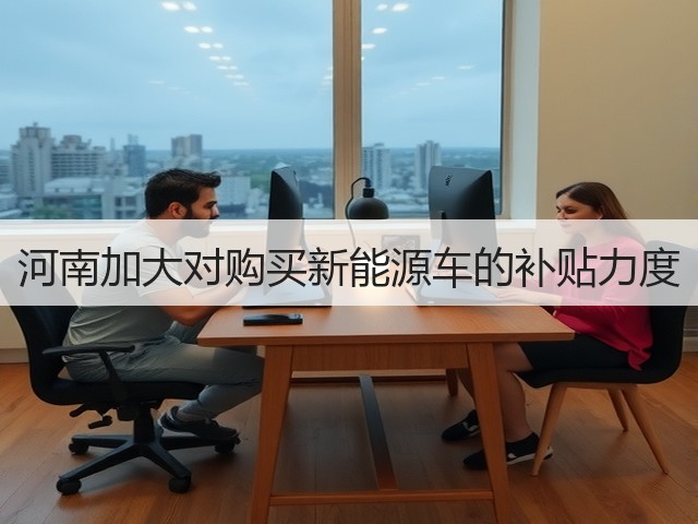 河南加大对购买新能源车的补贴力度(图1)