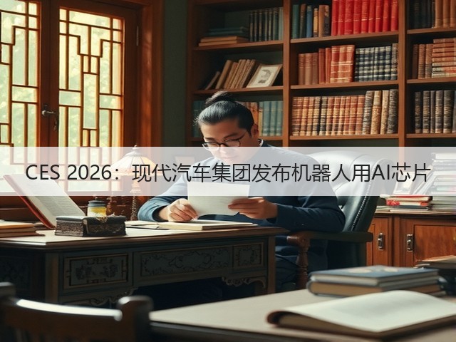 CES 2026:现代汽车集团发布机器人用AI芯片(图3) CES 2026:现代汽车集团发布机器人用AI芯片(图3)