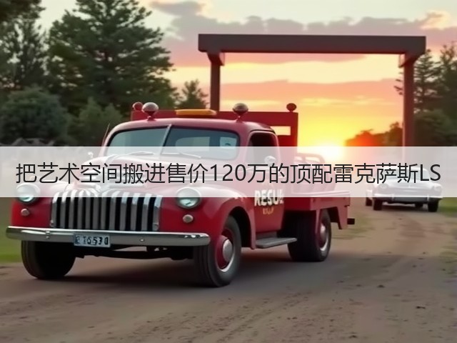 把艺术空间搬进售价120万的顶配雷克萨斯LS(图2) 把艺术空间搬进售价120万的顶配雷克萨斯LS(图2)