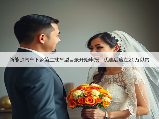 新能源汽车下乡第二批车型目录开始申报，优惠后应在20万以内(图1)