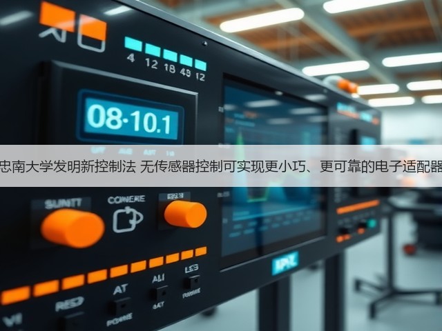忠南大学发明新控制法 无传感器控制可实现更小巧、更可靠的电子适配器(图2)