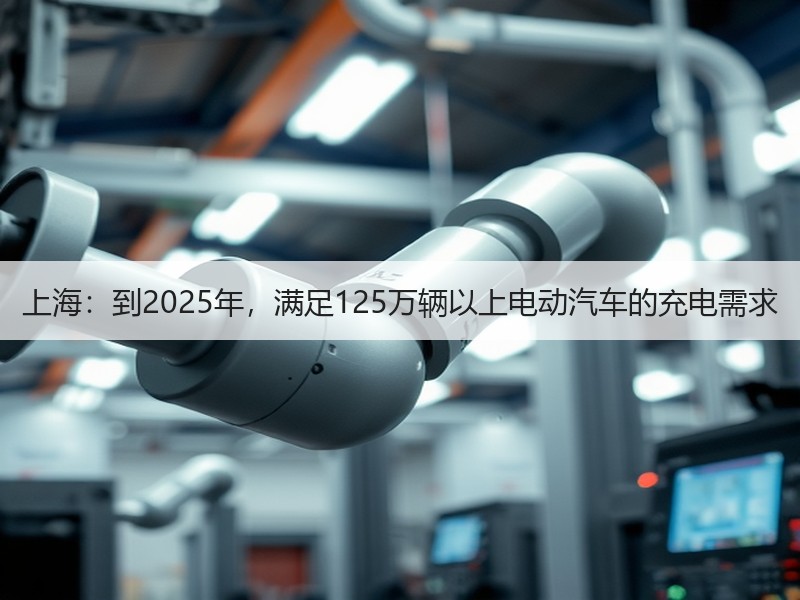 上海：到2025年，满足125万辆以上电动汽车的充电需求