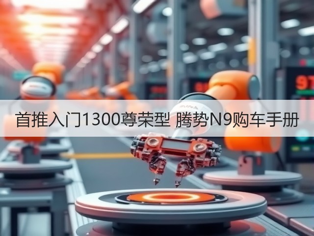首推入门1300尊荣型 腾势N9购车手册(图2) 首推入门1300尊荣型 腾势N9购车手册(图2)