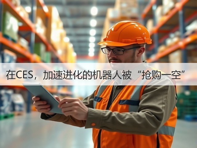 在CES,加速进化的机器人被“抢购一空”(图1) 在CES,加速进化的机器人被“抢购一空”(图1)