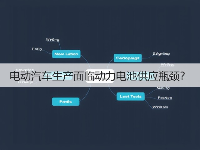 电动汽车生产面临动力电池供应瓶颈?(图2) 电动汽车生产面临动力电池供应瓶颈?(图2)