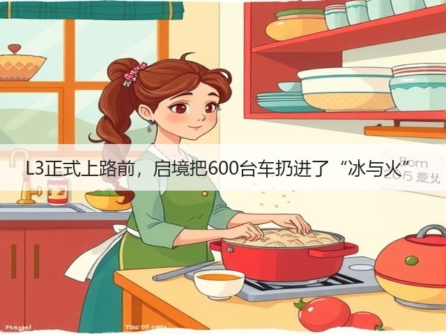 L3正式上路前，启境把600台车扔进了“冰与火”(图2)