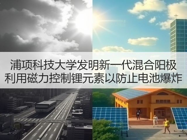 浦项科技大学发明新一代混合阳极 利用磁力控制锂元素以防止电池爆炸(图2) 浦项科技大学发明新一代混合阳极 利用磁力控制锂元素以防止电池爆炸(图2)