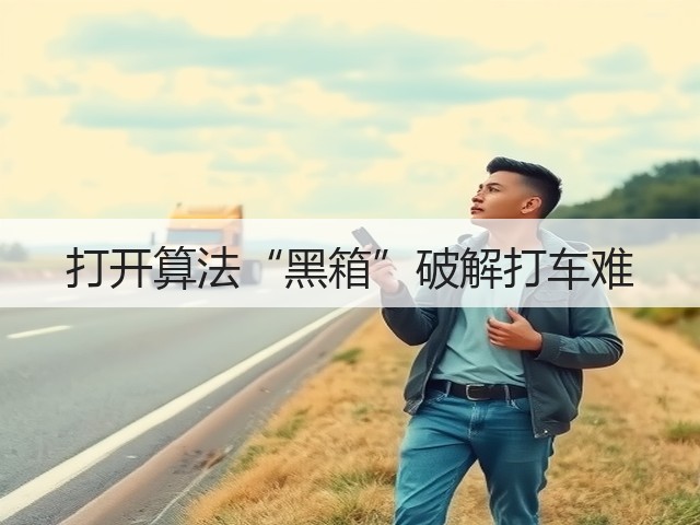 打开算法“黑箱”破解打车难(图1)