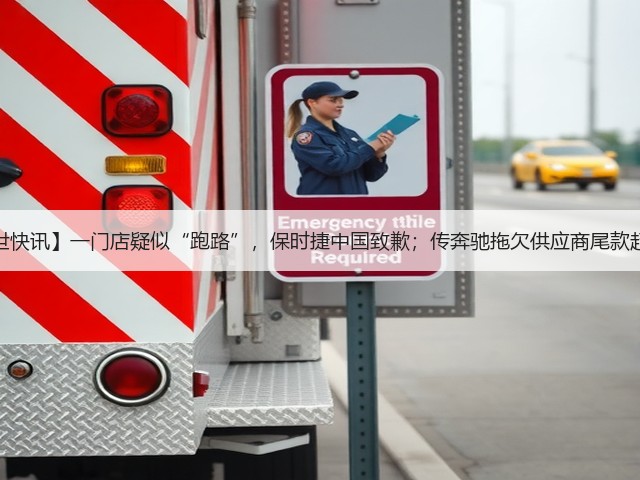 【盖世快讯】一门店疑似“跑路”,保时捷中国致歉;传奔驰拖欠供应商尾款超两年(图2) 【盖世快讯】一门店疑似“跑路”,保时捷中国致歉;传奔驰拖欠供应商尾款超两年(图2)
