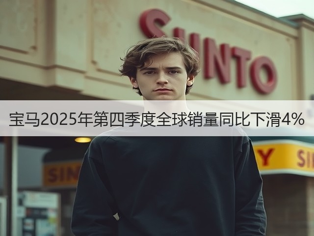 宝马2025年第四季度全球销量同比下滑4%(图3)