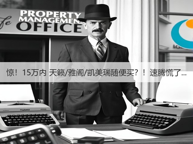 惊!15万内 天籁/雅阁/凯美瑞随便买?!速腾慌了...(图2) 惊!15万内 天籁/雅阁/凯美瑞随便买?!速腾慌了...(图2)
