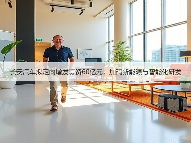 长安汽车拟定向增发募资60亿元,加码新能源与智能化研发(图2) 长安汽车拟定向增发募资60亿元,加码新能源与智能化研发(图2)
