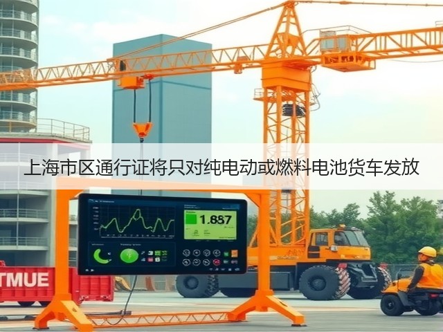 上海市区通行证将只对纯电动或燃料电池货车发放(图3) 上海市区通行证将只对纯电动或燃料电池货车发放(图3)