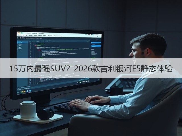 15万内最强SUV？2026款吉利银河E5静态体验(图1)