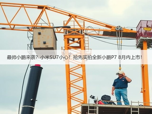 最帅小鹏来袭？小米SU7小心！抢先实拍全新小鹏P7 8月内上市！(图2)