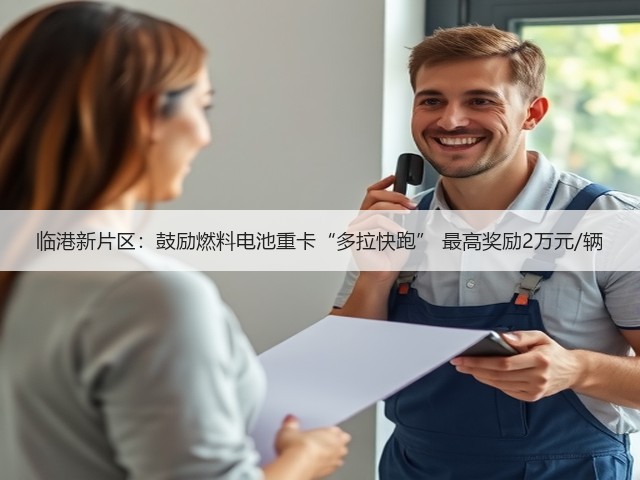 临港新片区：鼓励燃料电池重卡“多拉快跑” 最高奖励2万元/辆(图2)