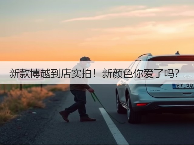 新款博越到店实拍！新颜色你爱了吗？(图3)
