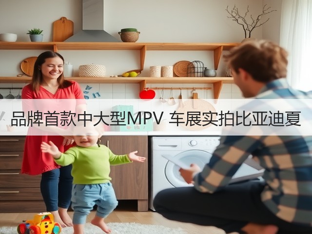 品牌首款中大型MPV 车展实拍比亚迪夏(图3) 品牌首款中大型MPV 车展实拍比亚迪夏(图3)