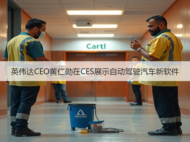 英伟达CEO黄仁勋在CES展示自动驾驶汽车新软件(图3) 英伟达CEO黄仁勋在CES展示自动驾驶汽车新软件(图3)