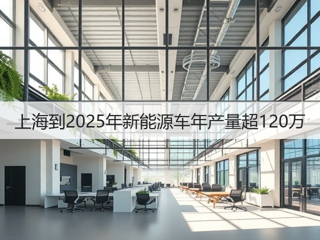 上海到2025年新能源车年产量超120万(图2)