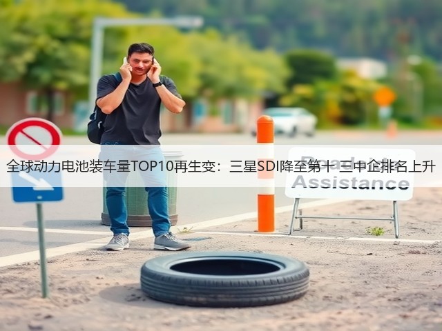 全球动力电池装车量TOP10再生变：三星SDI降至第十 三中企排名上升(图1)