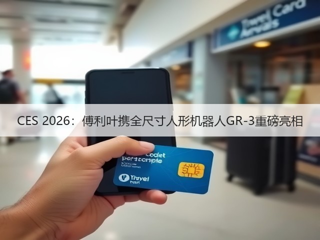 CES 2026:傅利叶携全尺寸人形机器人GR-3重磅亮相(图2) CES 2026:傅利叶携全尺寸人形机器人GR-3重磅亮相(图2)