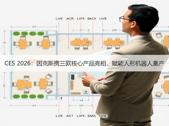 CES 2026：因克斯携三款核心产品亮相，赋能人形机器人量产(图1)