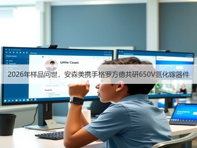 2026年样品问世,安森美携手格罗方德共研650V氮化镓器件(图2) 2026年样品问世,安森美携手格罗方德共研650V氮化镓器件(图2)