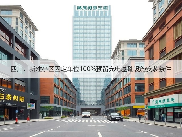 四川：新建小区固定车位100%预留充电基础设施安装条件(图1)