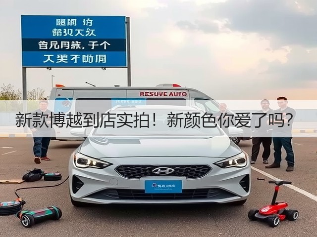 新款博越到店实拍！新颜色你爱了吗？(图1)