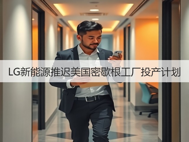 LG新能源推迟美国密歇根工厂投产计划(图2)