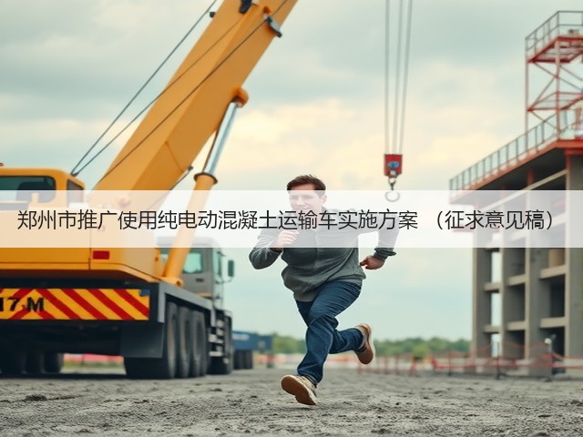 郑州市推广使用纯电动混凝土运输车实施方案 (征求意见稿)(图2) 郑州市推广使用纯电动混凝土运输车实施方案 (征求意见稿)(图2)