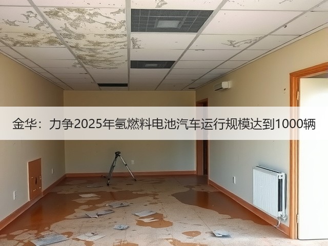 金华：力争2025年氢燃料电池汽车运行规模达到1000辆(图2)