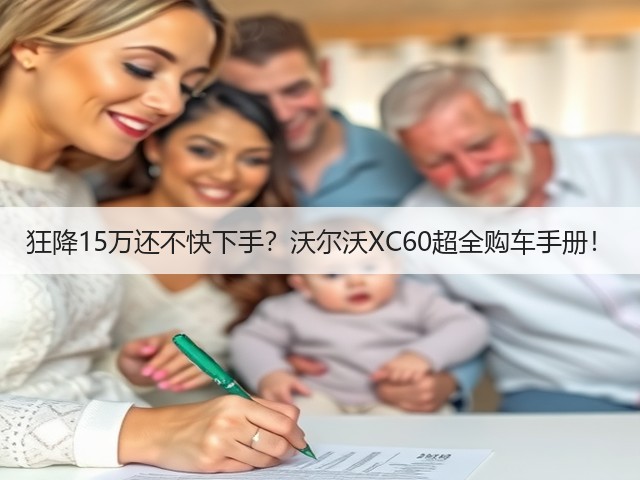 狂降15万还不快下手?沃尔沃XC60超全购车手册!(图3) 狂降15万还不快下手?沃尔沃XC60超全购车手册!(图3)