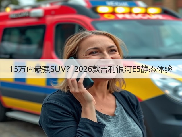15万内最强SUV？2026款吉利银河E5静态体验(图2)