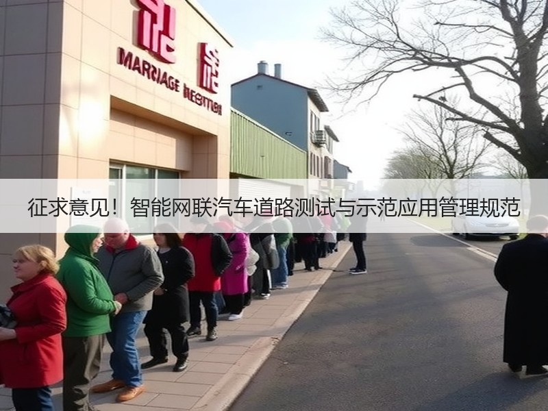 征求意见！智能网联汽车道路测试与示范应用管理规范