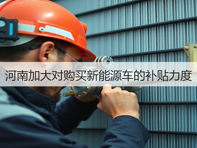 河南加大对购买新能源车的补贴力度(图3)