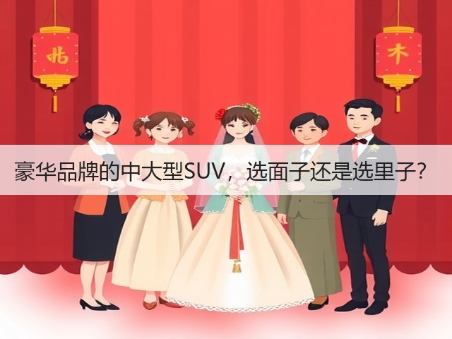 豪华品牌的中大型SUV,选面子还是选里子?(图1) 豪华品牌的中大型SUV,选面子还是选里子?(图1)