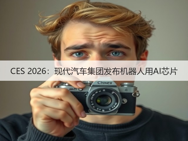 CES 2026:现代汽车集团发布机器人用AI芯片(图1) CES 2026:现代汽车集团发布机器人用AI芯片(图1)