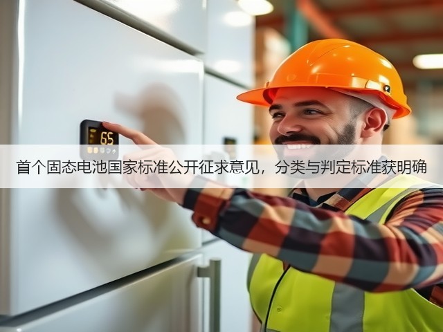 首个固态电池国家标准公开征求意见,分类与判定标准获明确(图2) 首个固态电池国家标准公开征求意见,分类与判定标准获明确(图2)