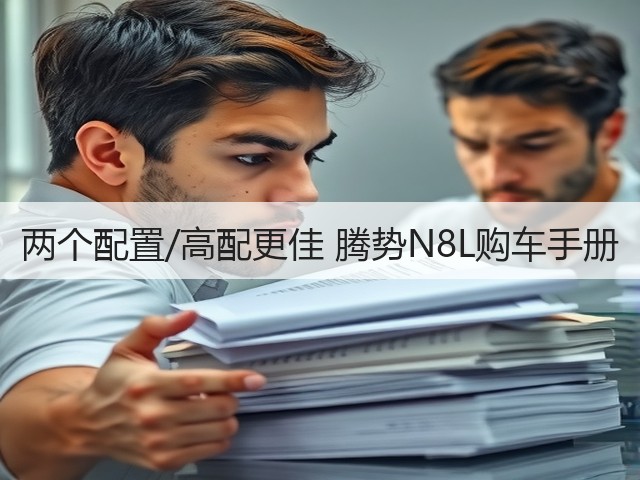 两个配置/高配更佳 腾势N8L购车手册(图2) 两个配置/高配更佳 腾势N8L购车手册(图2)