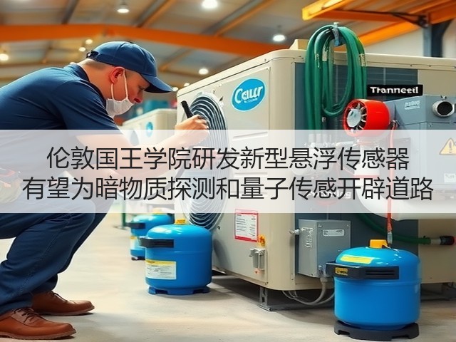 伦敦国王学院研发新型悬浮传感器 有望为暗物质探测和量子传感开辟道路(图2)