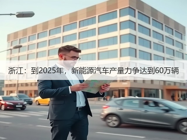浙江:到2025年,新能源汽车产量力争达到60万辆(图1) 浙江:到2025年,新能源汽车产量力争达到60万辆(图1)
